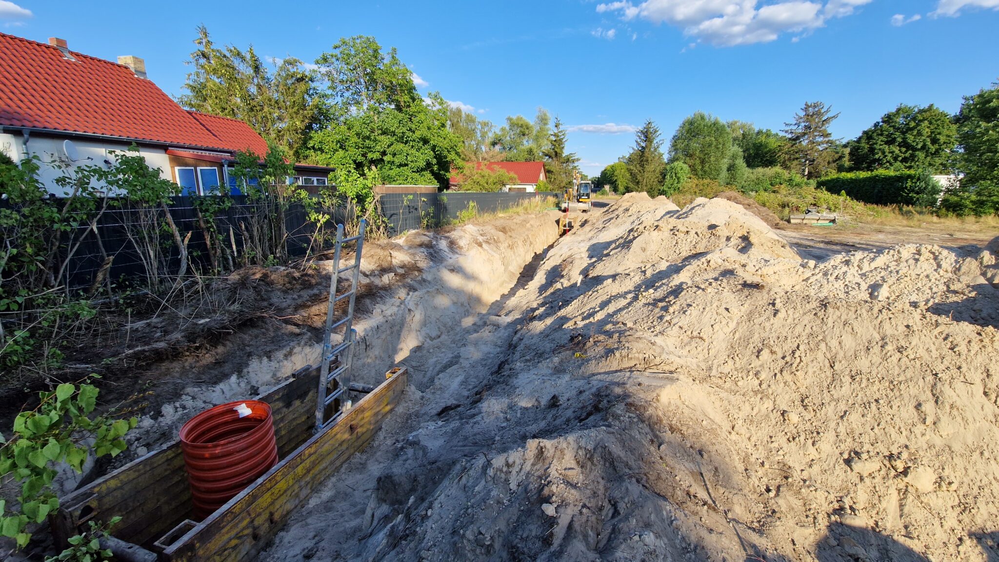 Grundstück erschließen Bötzow