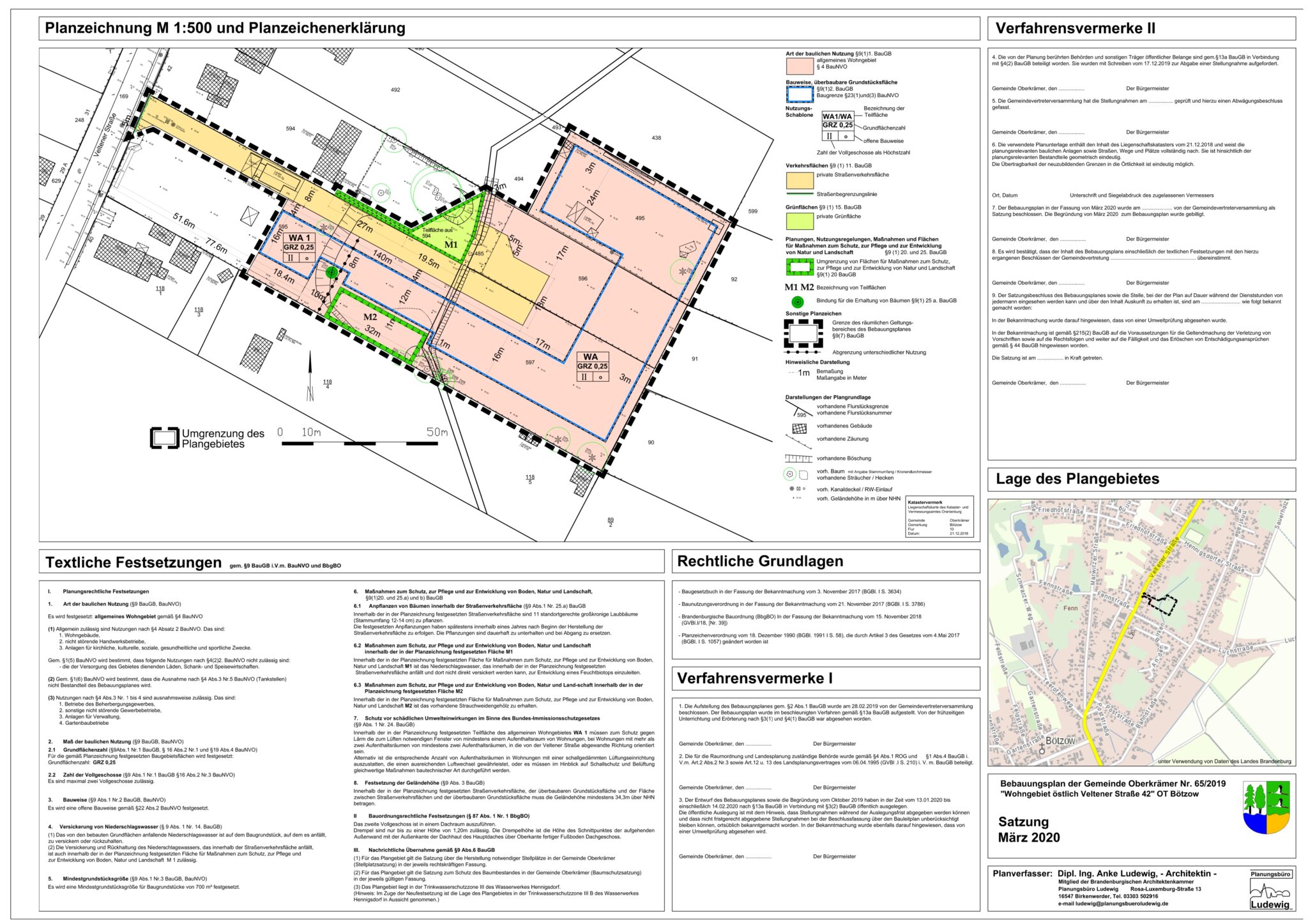 Bebauungsplan Bötzow