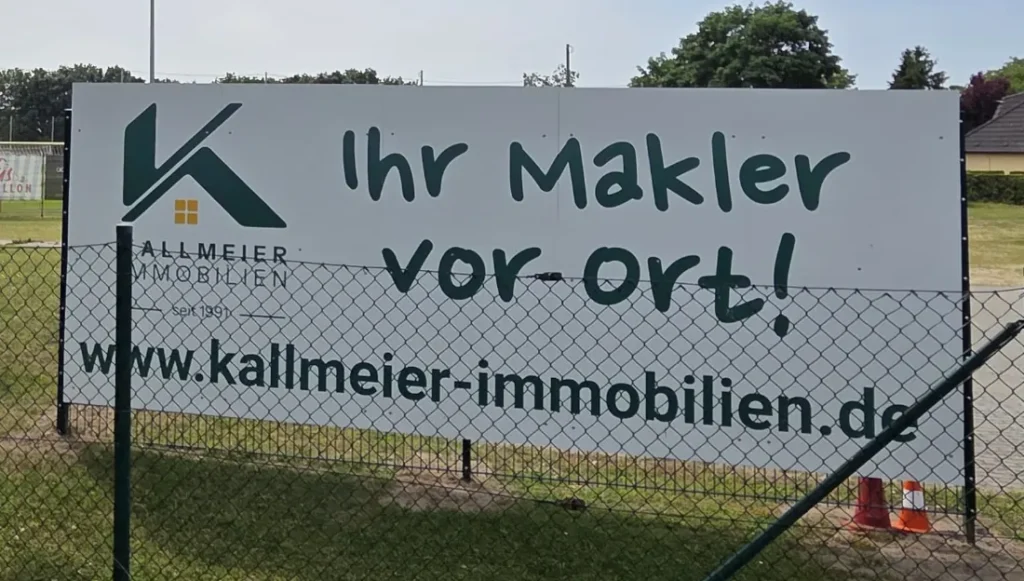 Sponsor des SV Oberkrämer 11 und Golf in Wall