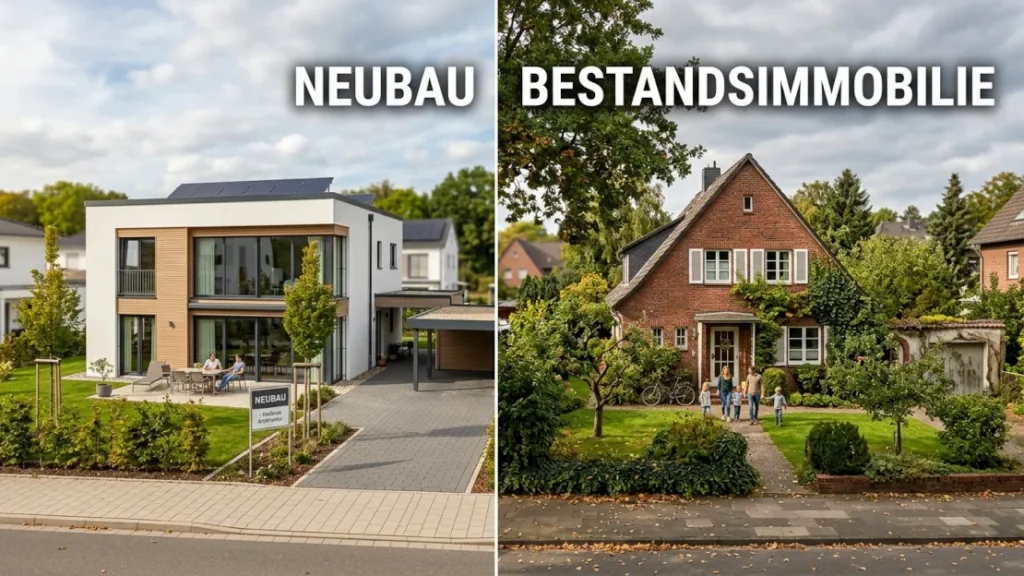 Neubau oder Bestandsimmobilie? Vor- & Nachteile